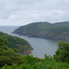 浜田城本丸からの景色