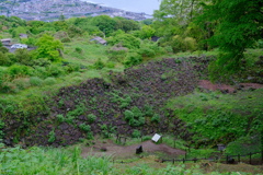 石垣山一夜城井戸曲輪