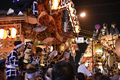 ぶっつけ祭り_彫刻屋台