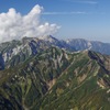 五竜岳から唐松岳、白馬　2019年9月