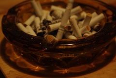 琥珀灰皿 / amber ashtray 