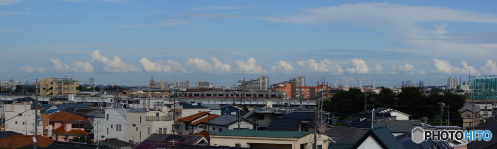 再び雲の隊列