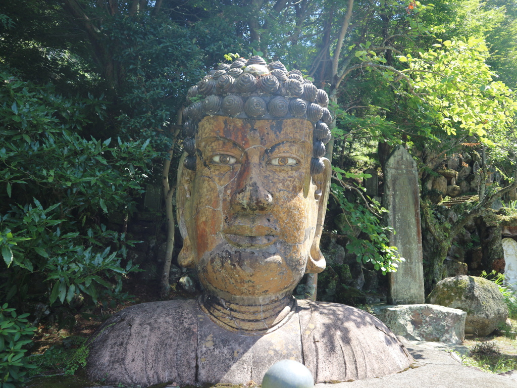首だけ大仏様