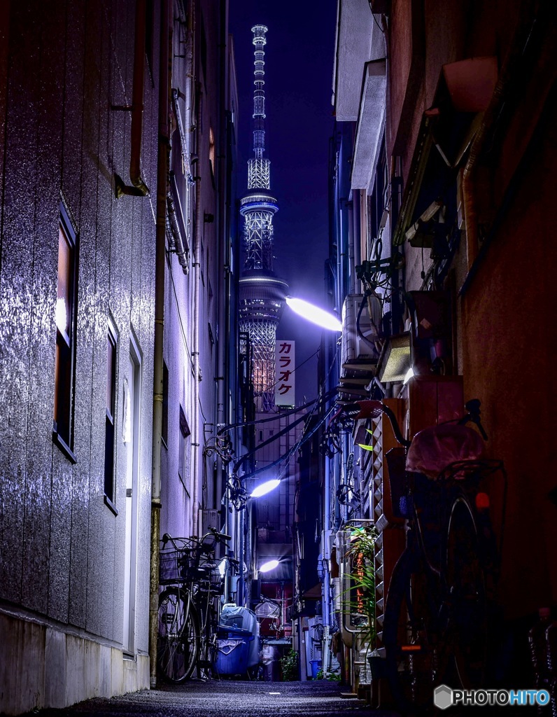 浅草の路地裏