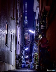 浅草の路地裏