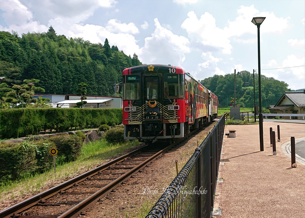 光秀列車いざ～出陣！