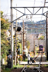 電車行っちゃったね～