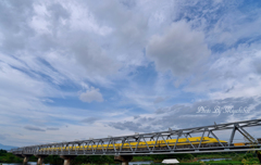 台風に向かって
