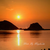 浅茂川の夕景