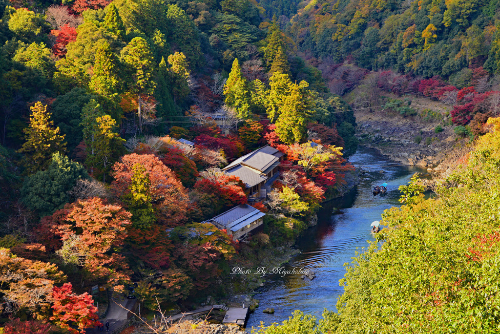 秋めく星のや京都