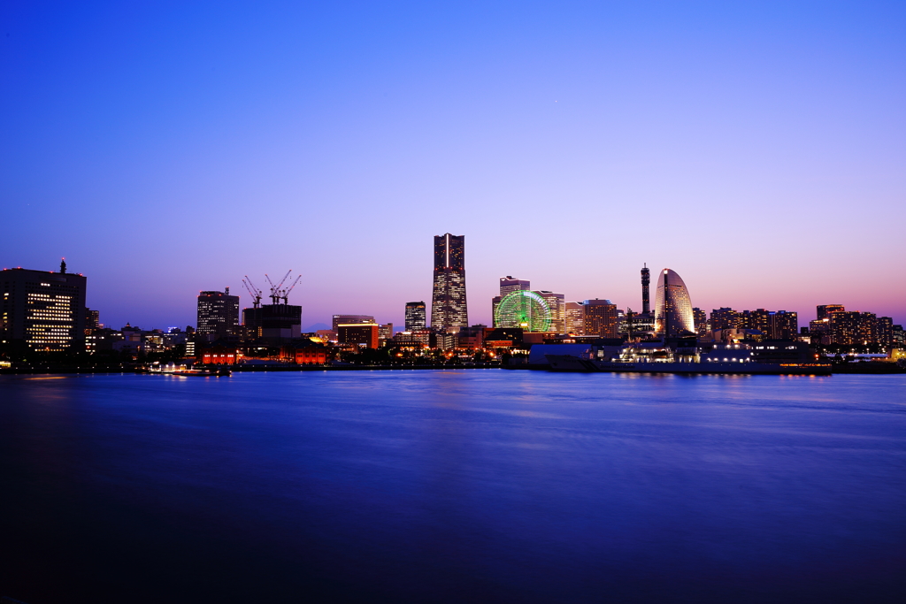 yokohama blue hour