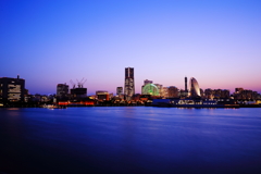 yokohama blue hour