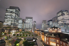 東京駅夜景