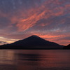山中湖の夕焼け