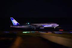 夜流し　長崎空港