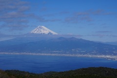 駿河湾と富士山