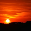 とある日の夕日