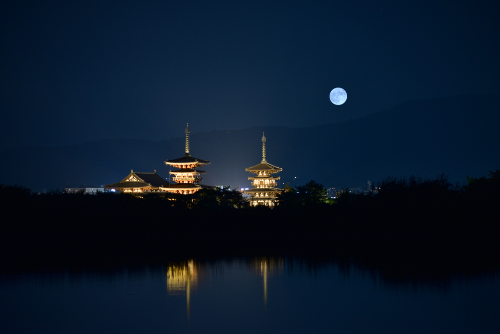 中秋の名月・次の日満月