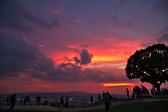 逢魔が時、夏の夕暮れ