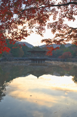 秋模様・朝陽の昇るまで