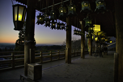 穏やかに暮れゆく古都