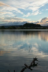 夕景の向こう側