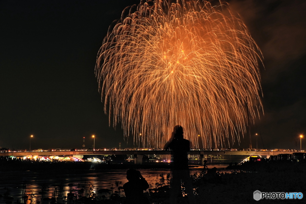 夏到来　花火大会