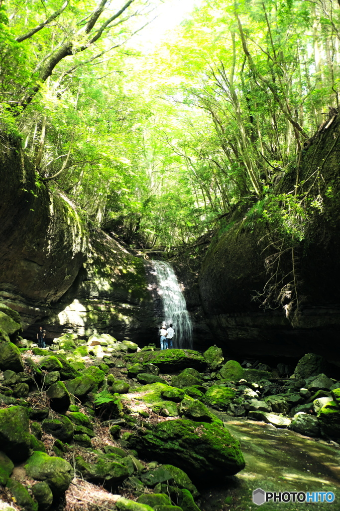 絶景の渓谷　滑川渓谷