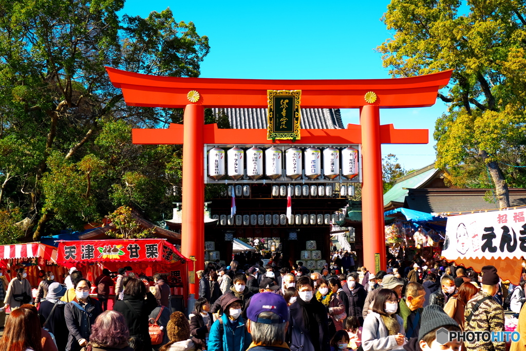 祭の賑わい