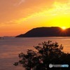 瀬戸内の夕焼け