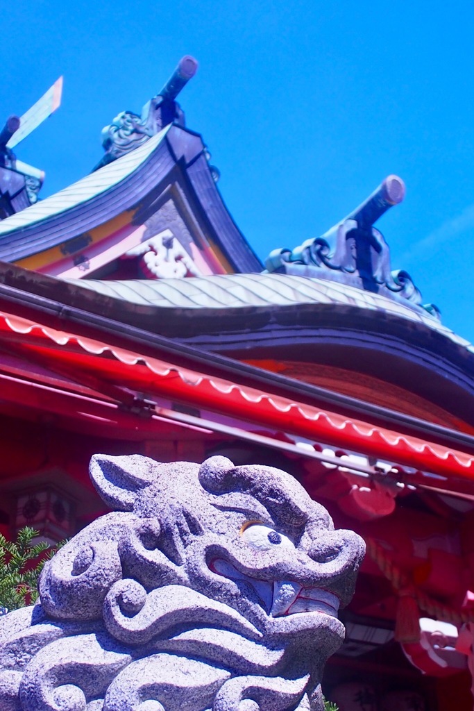 晴天の尼崎えびす神社