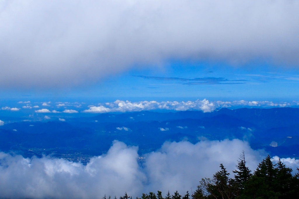 富士山五合目にて３