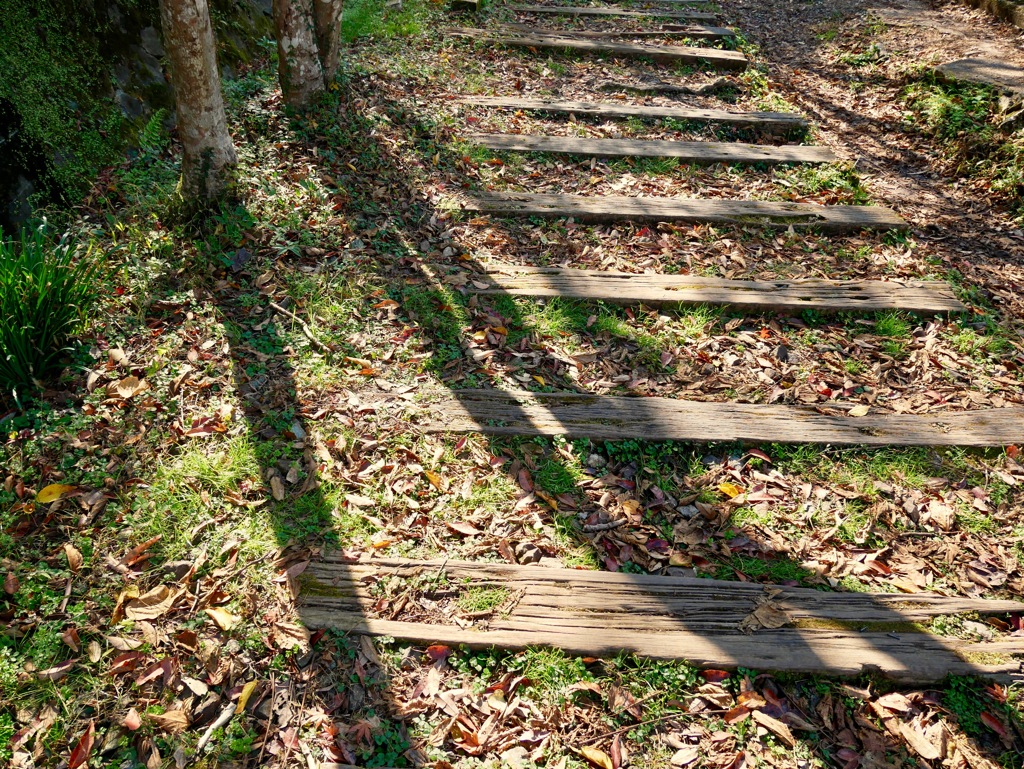 枕木の道