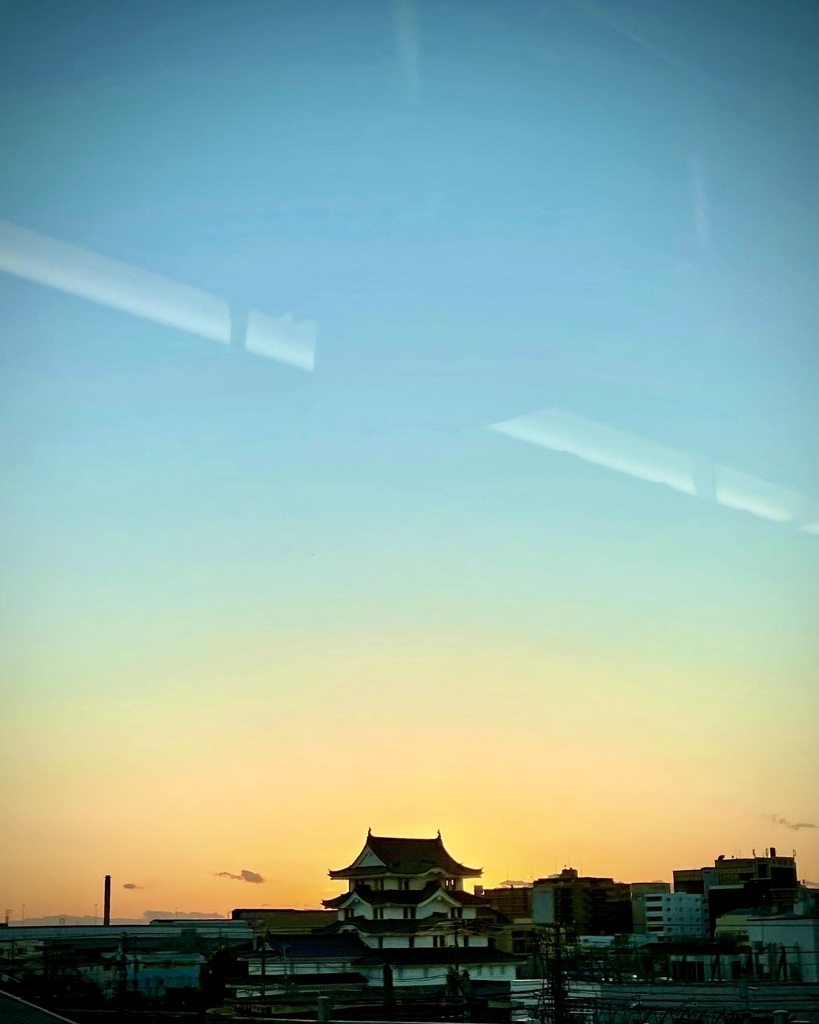 阪神電車車窓から