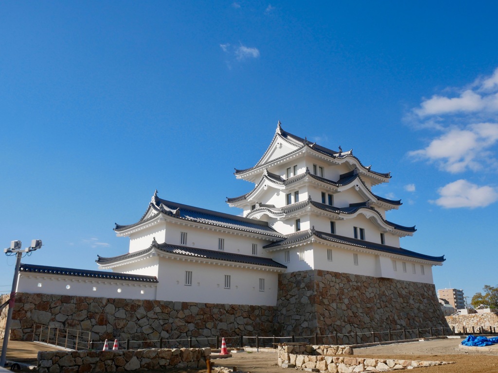 尼崎城、完成間近！２