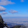 金剛山山頂から