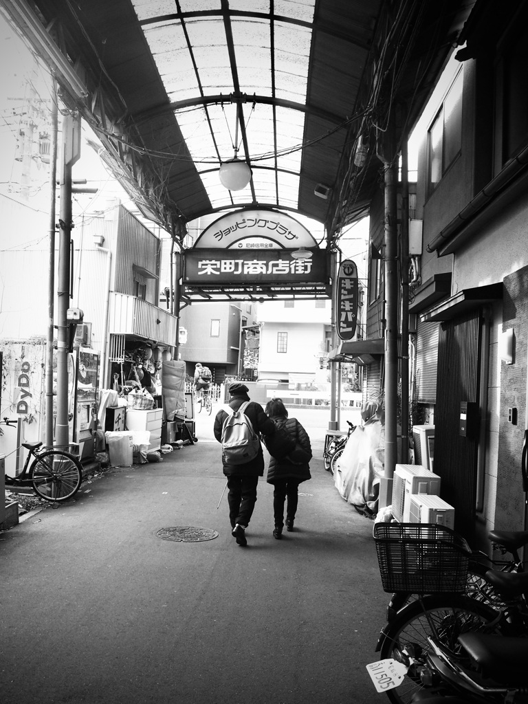 買い物帰り