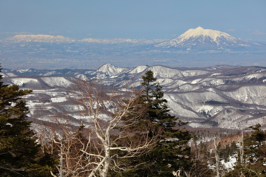 八甲田から岩木山