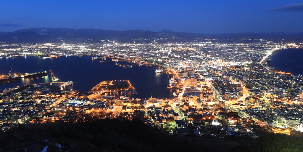 函館の夜景