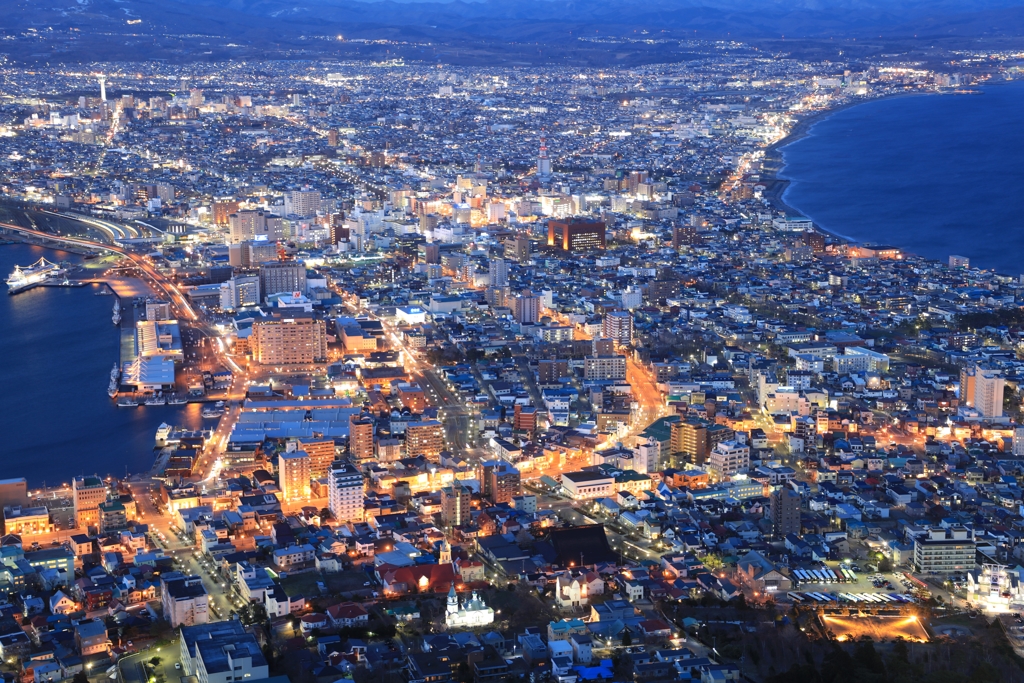 函館の夜景　3
