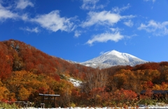 大岳の雪景色