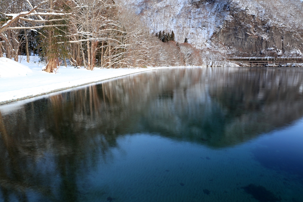 冬の十和田湖　2