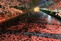 夜の弘前城　1