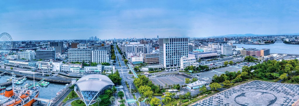 名駅方面を望む・・