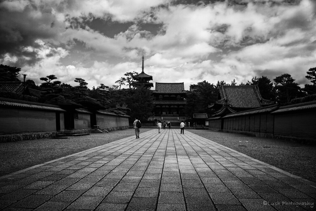 法隆寺中門（西院伽藍）