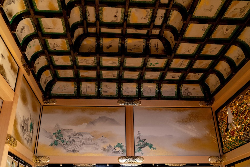名古屋城本丸御殿にて