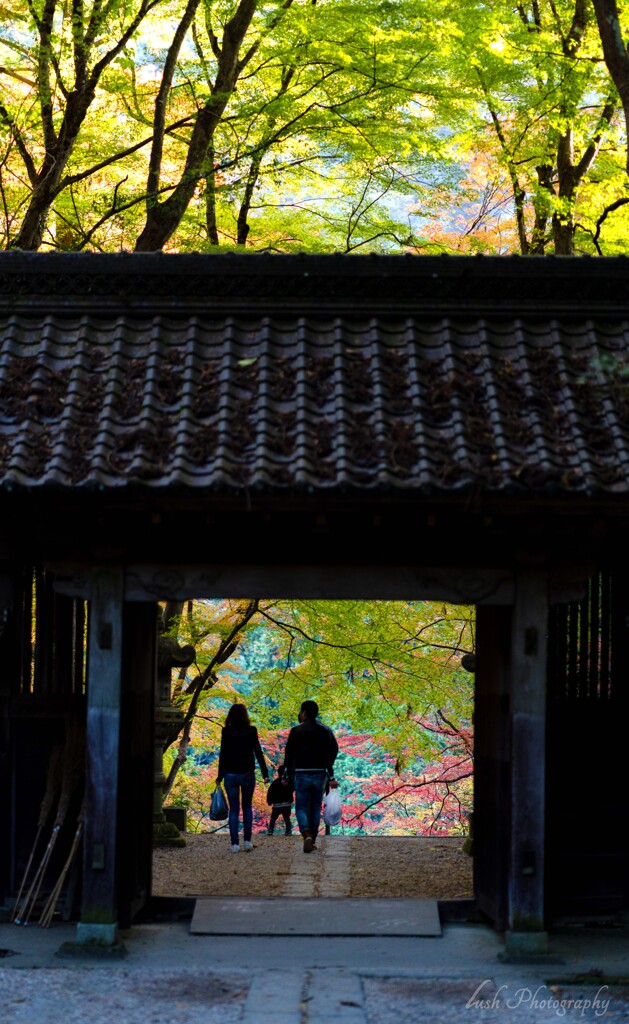 香嵐渓　香積寺
