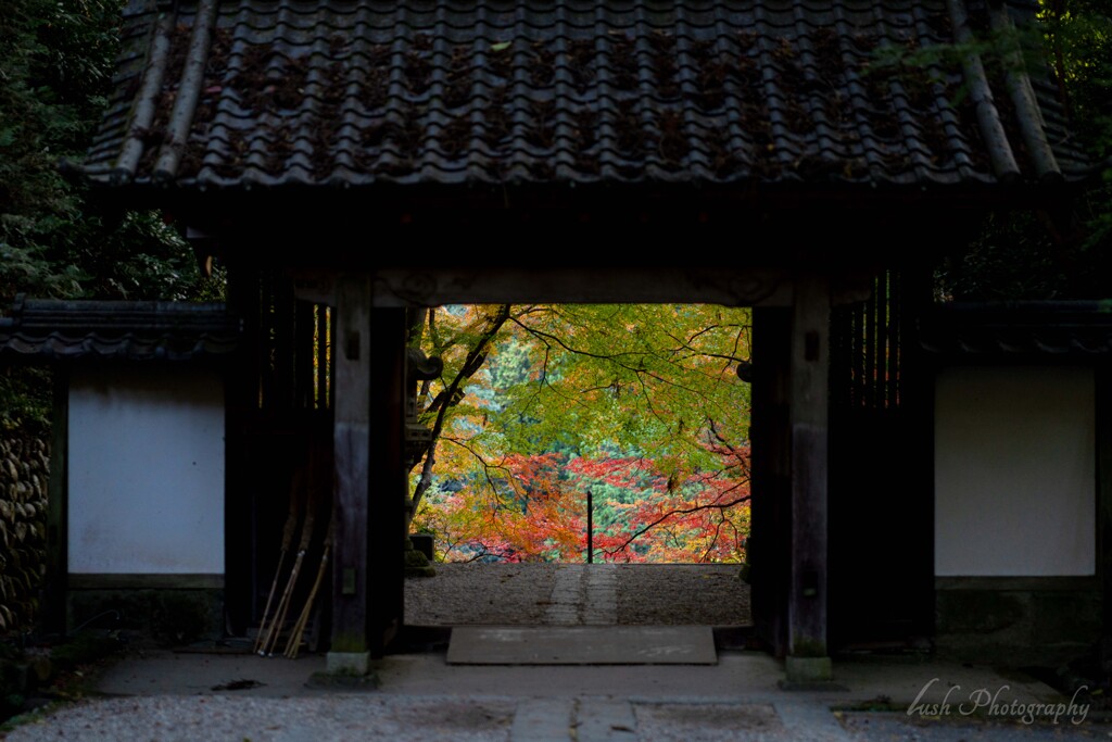 香嵐渓　香積寺