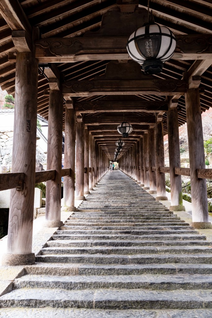 長谷寺　伽藍　登廊