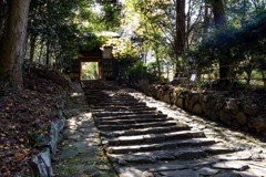 定光寺　徳川義直公廟所　獅子門